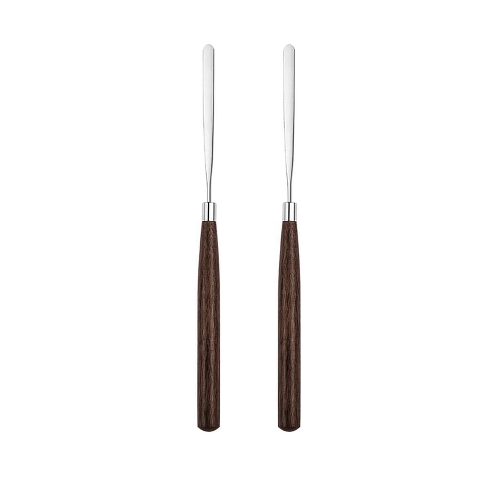 Palette Knife Painting Spatula for Oil, Acrylic Paint, Metal Painting Knife Mixing for Art, Palette Scraper for Creative Painting,Color Mixing, Smearing. 2Pc