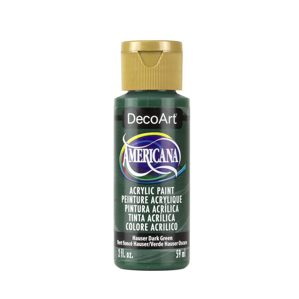 DecoArt Americana Acrylic Paint Set – Popular Colors, 18 Bottles (2 fl oz) – Art and Craft Acrylic Paints for Canvas, Wood, and More