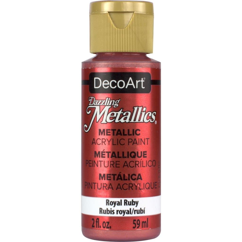 DecoArt Americana Acrylic Paint Set – Popular Colors, 18 Bottles (2 fl oz) – Art and Craft Acrylic Paints for Canvas, Wood, and More