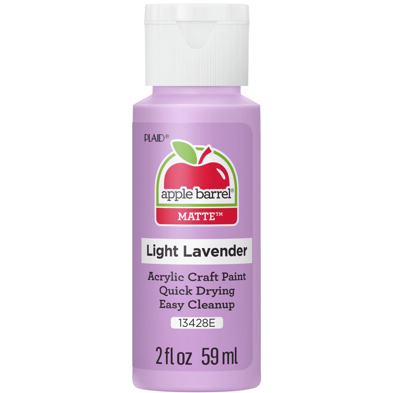 Apple Barrel Acrylic Paint in Assorted Colors (2 Ounce), 20503 White