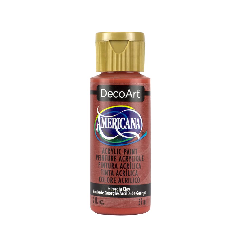 DecoArt Americana Acrylic Paint Set – Popular Colors, 18 Bottles (2 fl oz) – Art and Craft Acrylic Paints for Canvas, Wood, and More