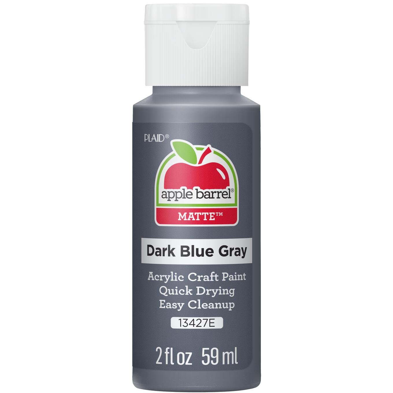Apple Barrel Acrylic Paint in Assorted Colors (2 Ounce), 20503 White
