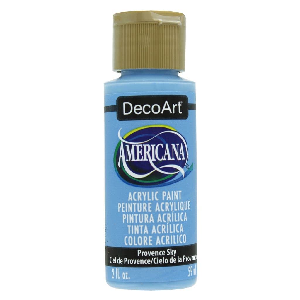 DecoArt Americana Acrylic Paint Set – Popular Colors, 18 Bottles (2 fl oz) – Art and Craft Acrylic Paints for Canvas, Wood, and More