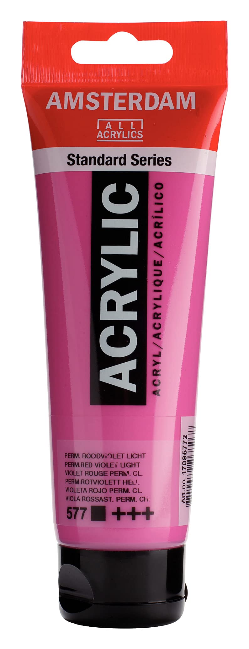 Amsterdam Standard Series Acrylic Paint Tube, Oxide Black 735, 4 fl oz | Vibrant Color with Acrylic Resin Binder, High Lightfastness, Water-Based, Strong Coverage, Visible Brush Strokes