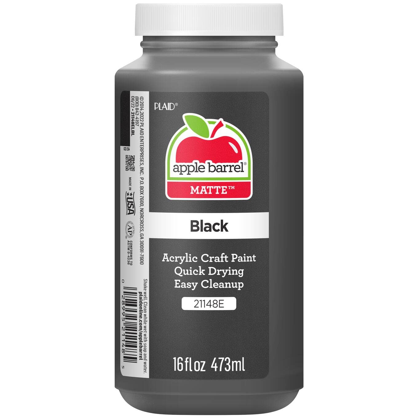 Apple Barrel Acrylic Paint in Assorted Colors (16 Ounce), 21142 Cobalt Blue