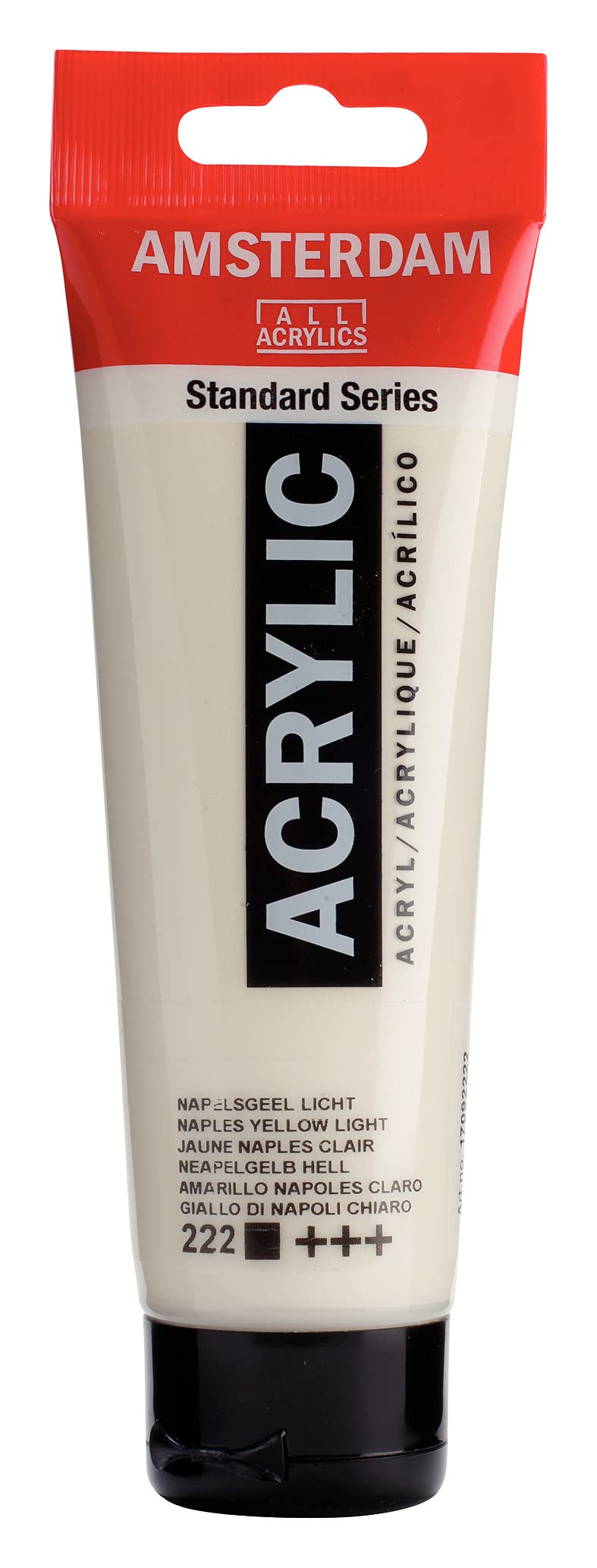 Amsterdam Standard Series Acrylic Paint Tube, Oxide Black 735, 4 fl oz | Vibrant Color with Acrylic Resin Binder, High Lightfastness, Water-Based, Strong Coverage, Visible Brush Strokes