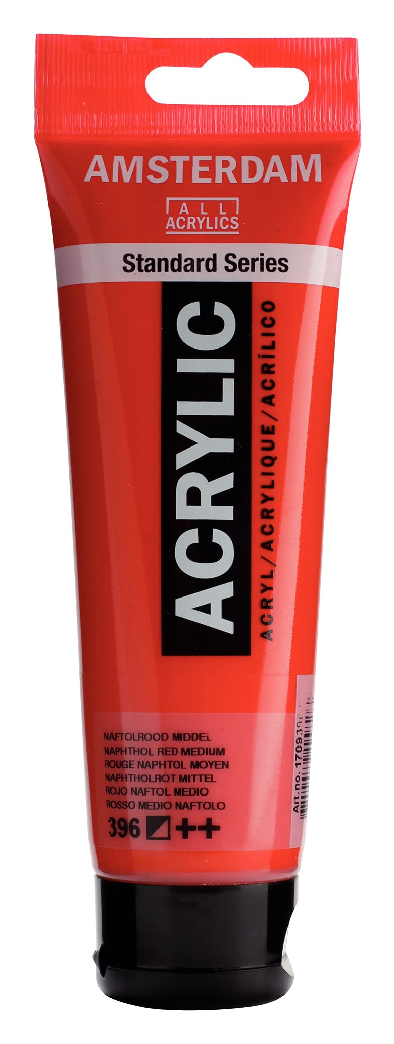 Amsterdam Standard Series Acrylic Paint Tube, Oxide Black 735, 4 fl oz | Vibrant Color with Acrylic Resin Binder, High Lightfastness, Water-Based, Strong Coverage, Visible Brush Strokes