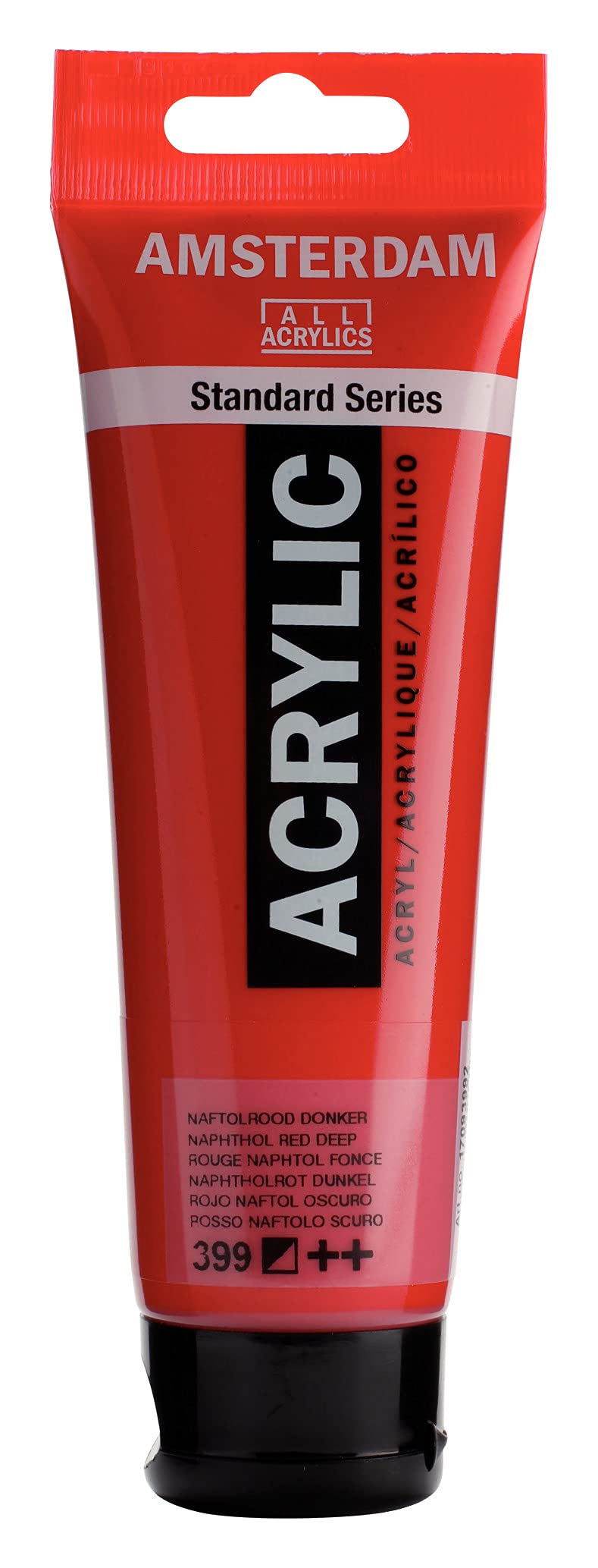 Amsterdam Standard Series Acrylic Paint Tube, Oxide Black 735, 4 fl oz | Vibrant Color with Acrylic Resin Binder, High Lightfastness, Water-Based, Strong Coverage, Visible Brush Strokes