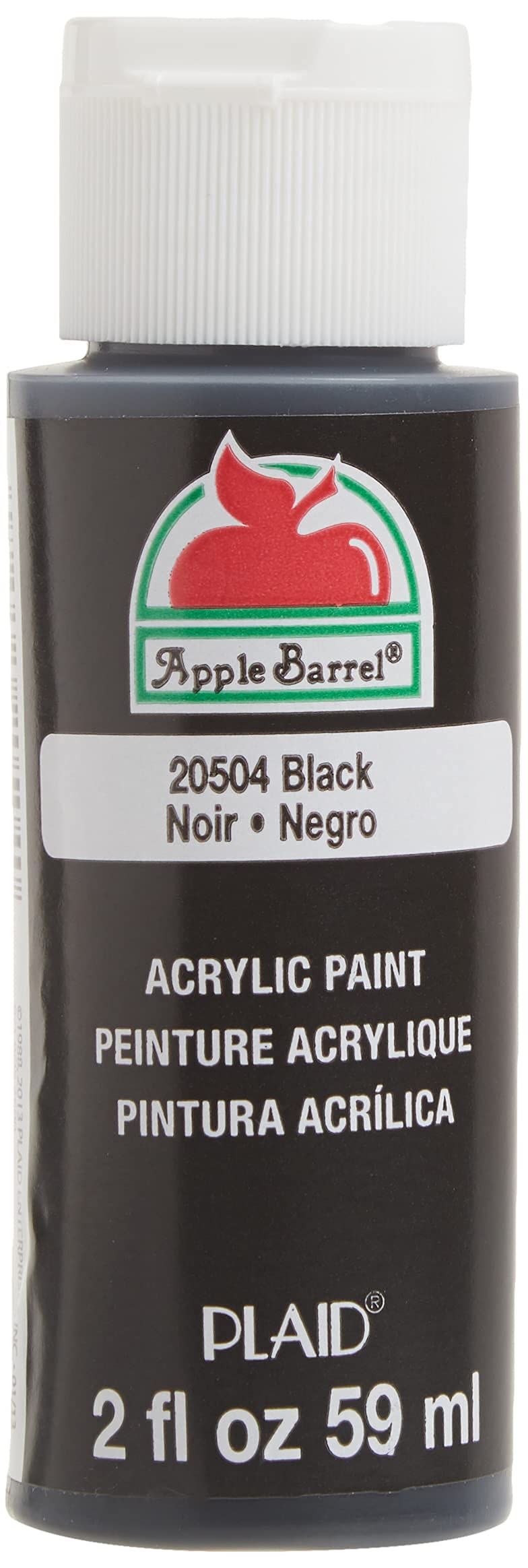 Apple Barrel Acrylic Paint in Assorted Colors (2 Ounce), 20503 White