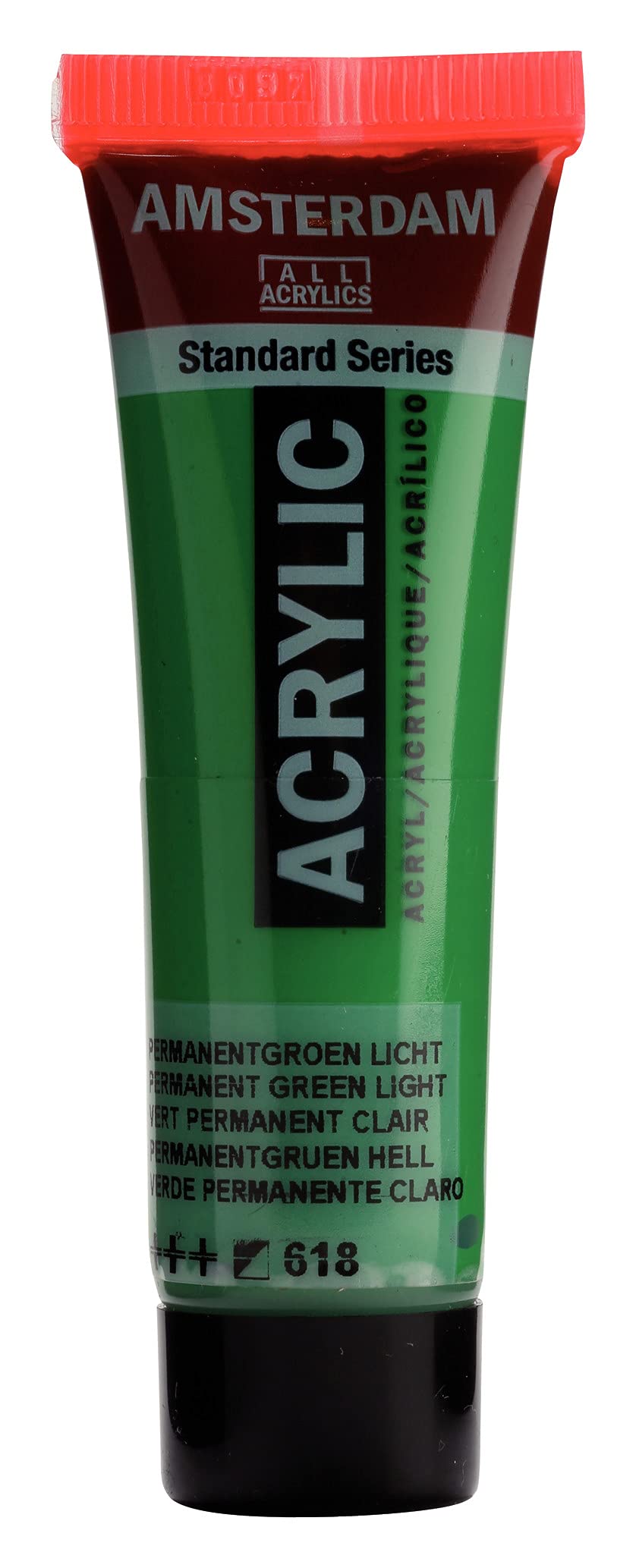 Amsterdam Standard Series Acrylic Paint Tube, Oxide Black 735, 4 fl oz | Vibrant Color with Acrylic Resin Binder, High Lightfastness, Water-Based, Strong Coverage, Visible Brush Strokes