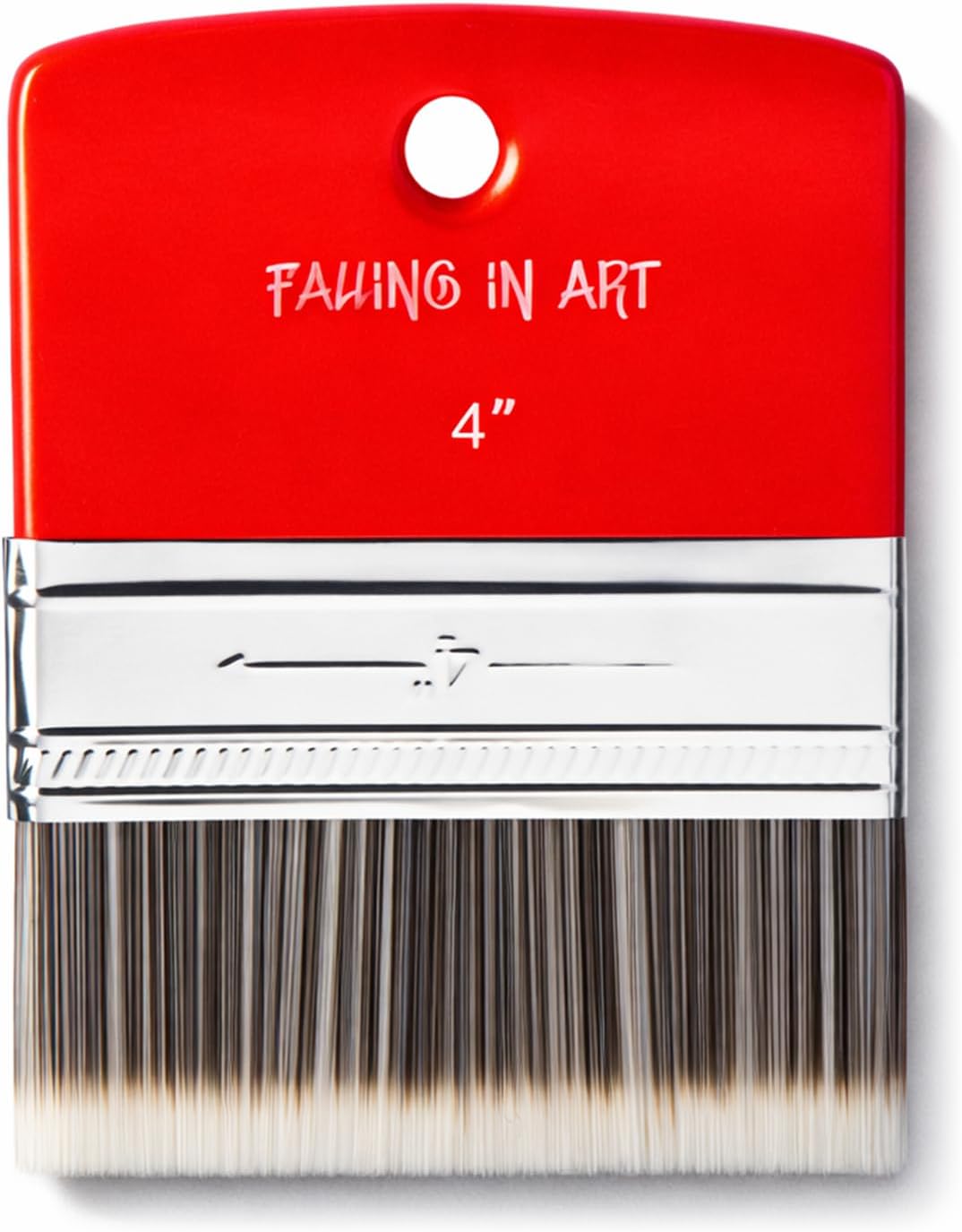 4 Inch Flat Paddle Paint Brush | Scale Brush, Blending Paint Brush, Wide Flat Paint Brushes for Oil and Acrylic Paints