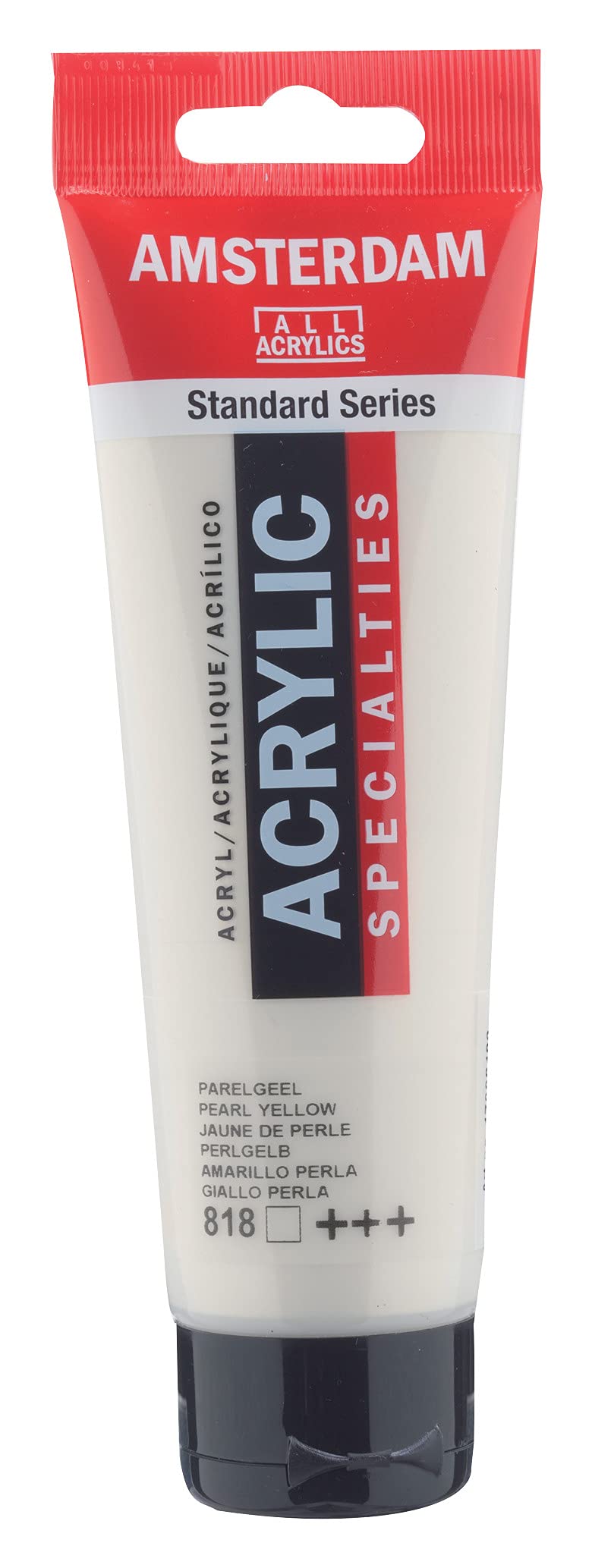 Amsterdam Standard Series Acrylic Paint Tube, Oxide Black 735, 4 fl oz | Vibrant Color with Acrylic Resin Binder, High Lightfastness, Water-Based, Strong Coverage, Visible Brush Strokes