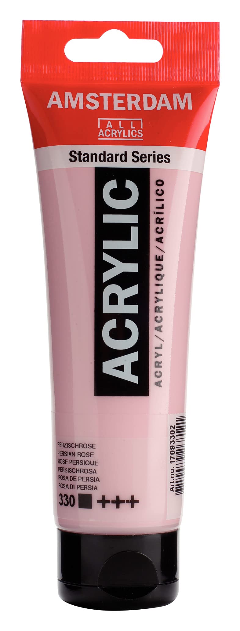 Amsterdam Standard Series Acrylic Paint Tube, Oxide Black 735, 4 fl oz | Vibrant Color with Acrylic Resin Binder, High Lightfastness, Water-Based, Strong Coverage, Visible Brush Strokes