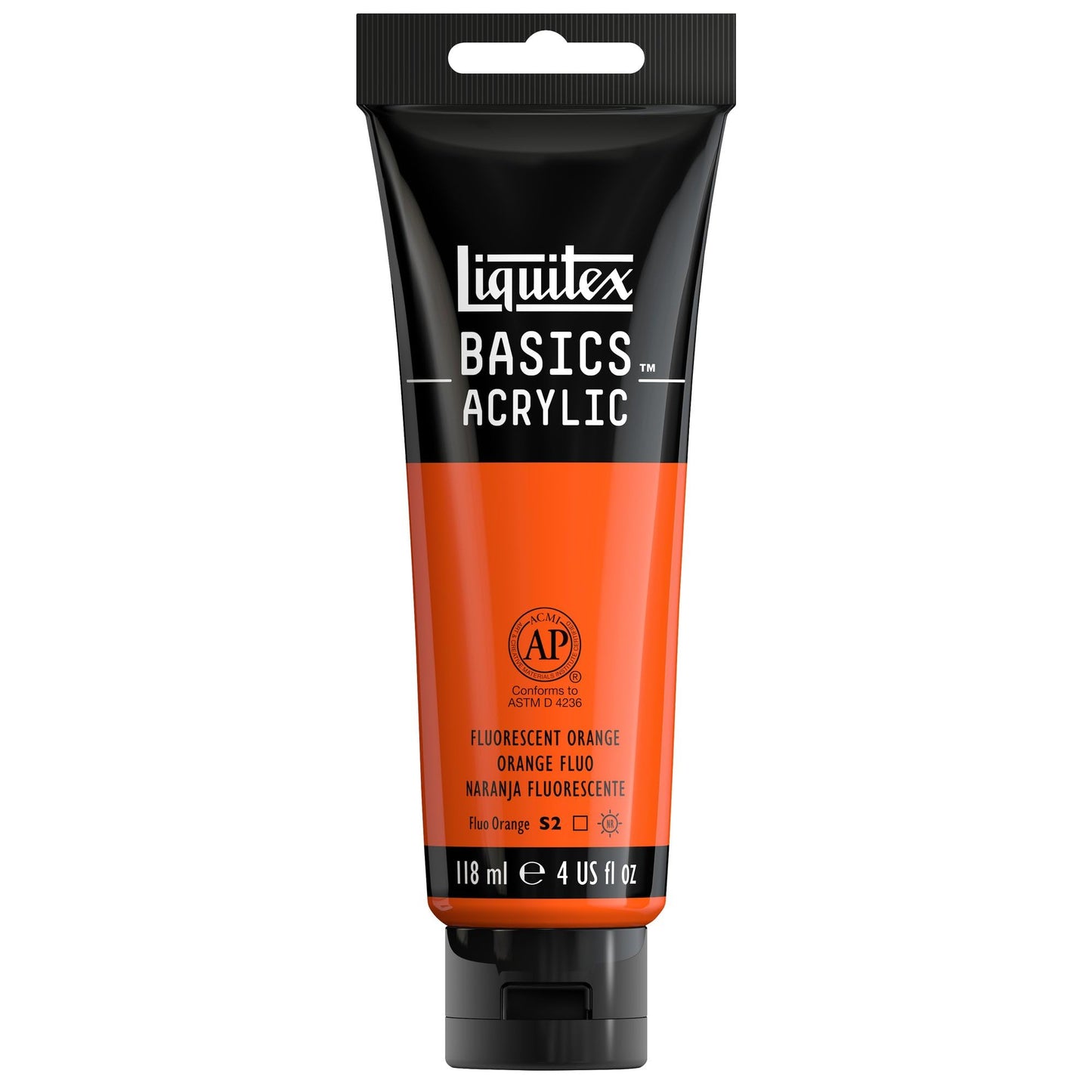 Liquitex BASICS Acrylic Paint, 250ml (8.5-oz) Tube, Cadmium Red Medium Hue