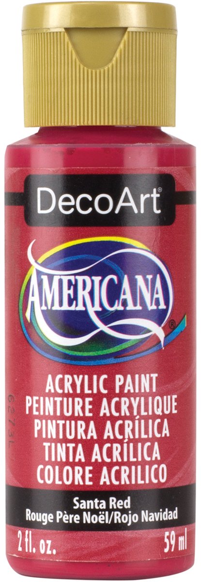 DecoArt Americana Acrylic Paint Set – Popular Colors, 18 Bottles (2 fl oz) – Art and Craft Acrylic Paints for Canvas, Wood, and More