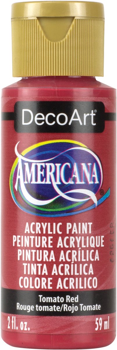 DecoArt Americana Acrylic Paint Set – Popular Colors, 18 Bottles (2 fl oz) – Art and Craft Acrylic Paints for Canvas, Wood, and More