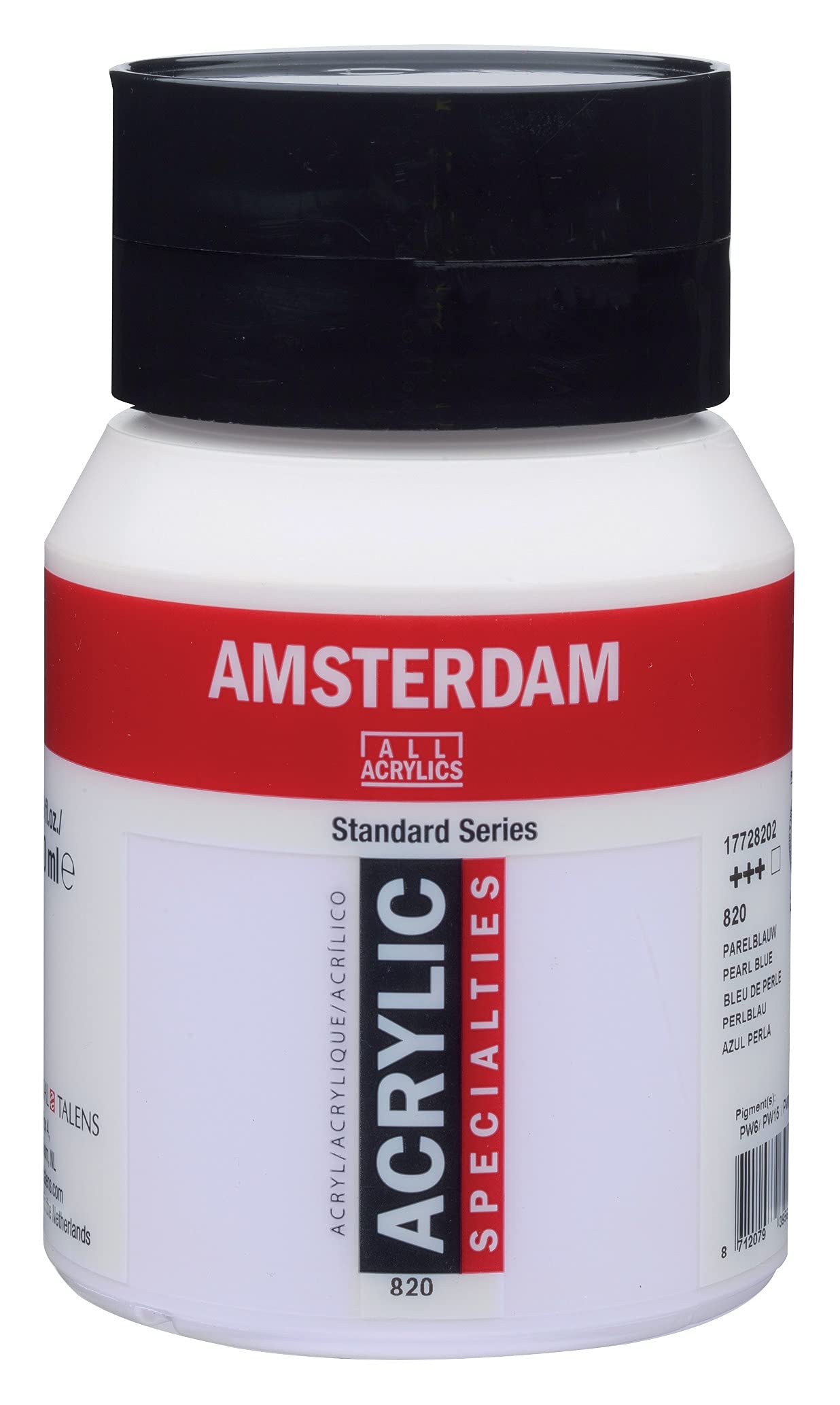 Amsterdam Standard Series Acrylic Paint Tube, Oxide Black 735, 4 fl oz | Vibrant Color with Acrylic Resin Binder, High Lightfastness, Water-Based, Strong Coverage, Visible Brush Strokes