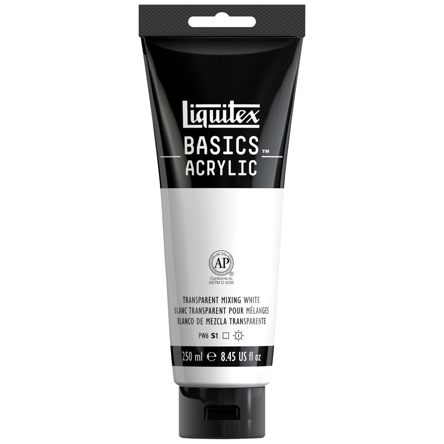 Liquitex BASICS Acrylic Paint, 250ml (8.5-oz) Tube, Cadmium Red Medium Hue