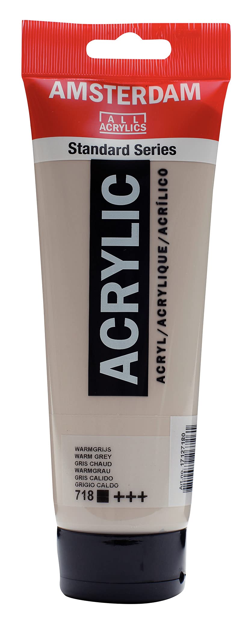 Amsterdam Standard Series Acrylic Paint Tube, Oxide Black 735, 4 fl oz | Vibrant Color with Acrylic Resin Binder, High Lightfastness, Water-Based, Strong Coverage, Visible Brush Strokes