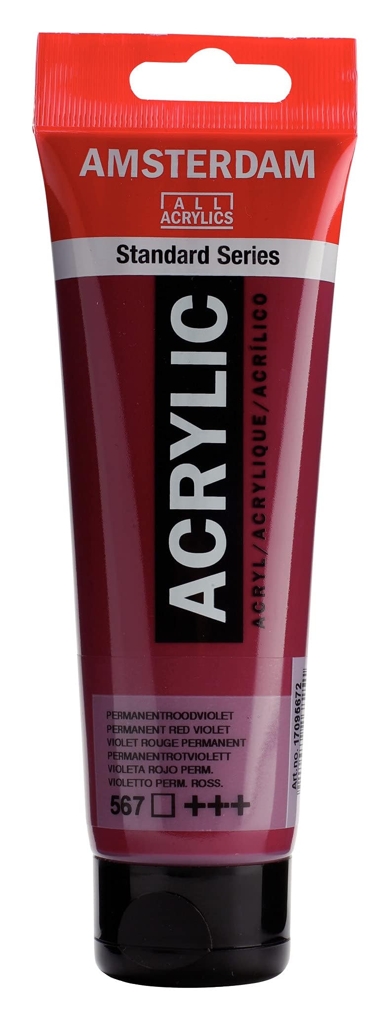Amsterdam Standard Series Acrylic Paint Tube, Oxide Black 735, 4 fl oz | Vibrant Color with Acrylic Resin Binder, High Lightfastness, Water-Based, Strong Coverage, Visible Brush Strokes