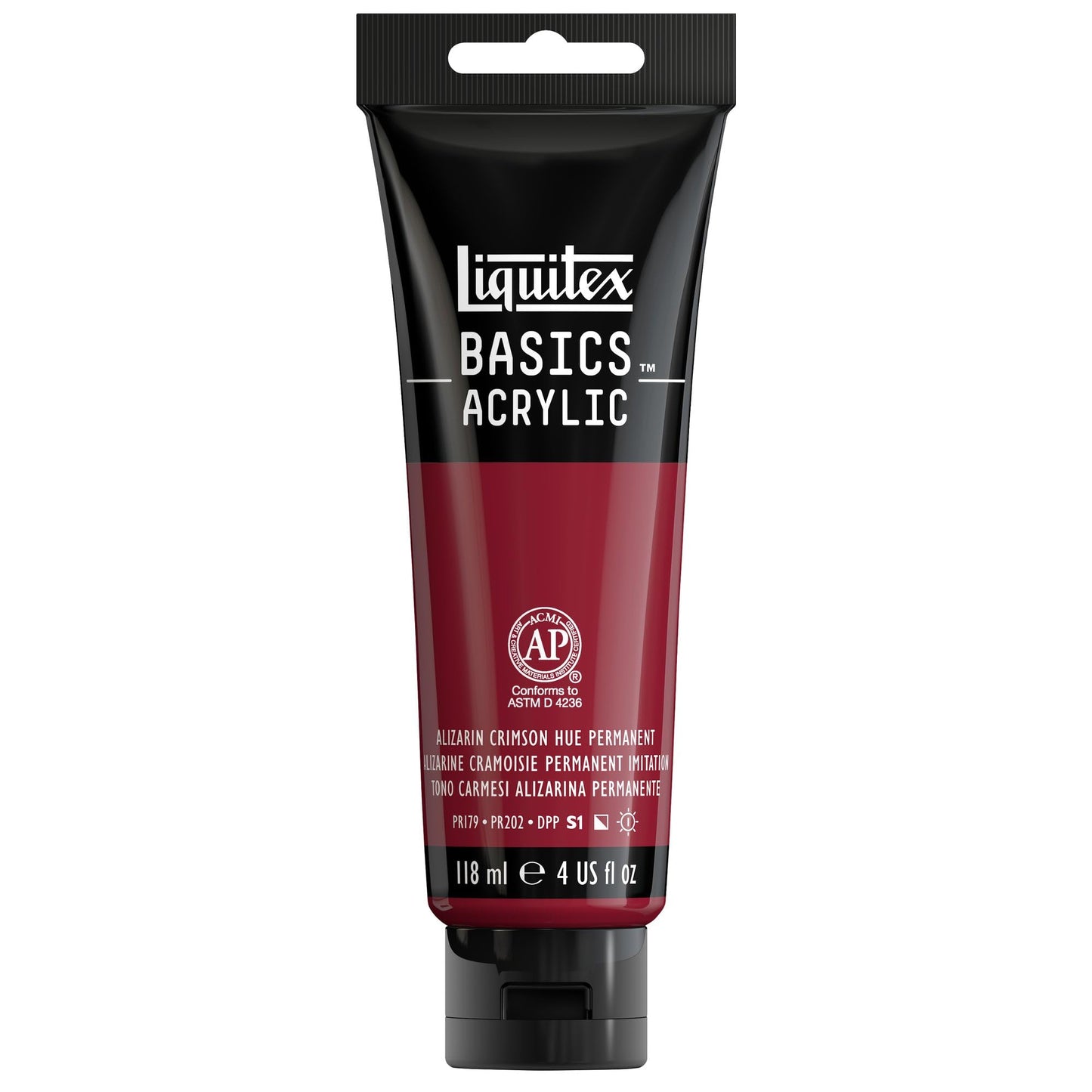 Liquitex BASICS Acrylic Paint, 250ml (8.5-oz) Tube, Cadmium Red Medium Hue