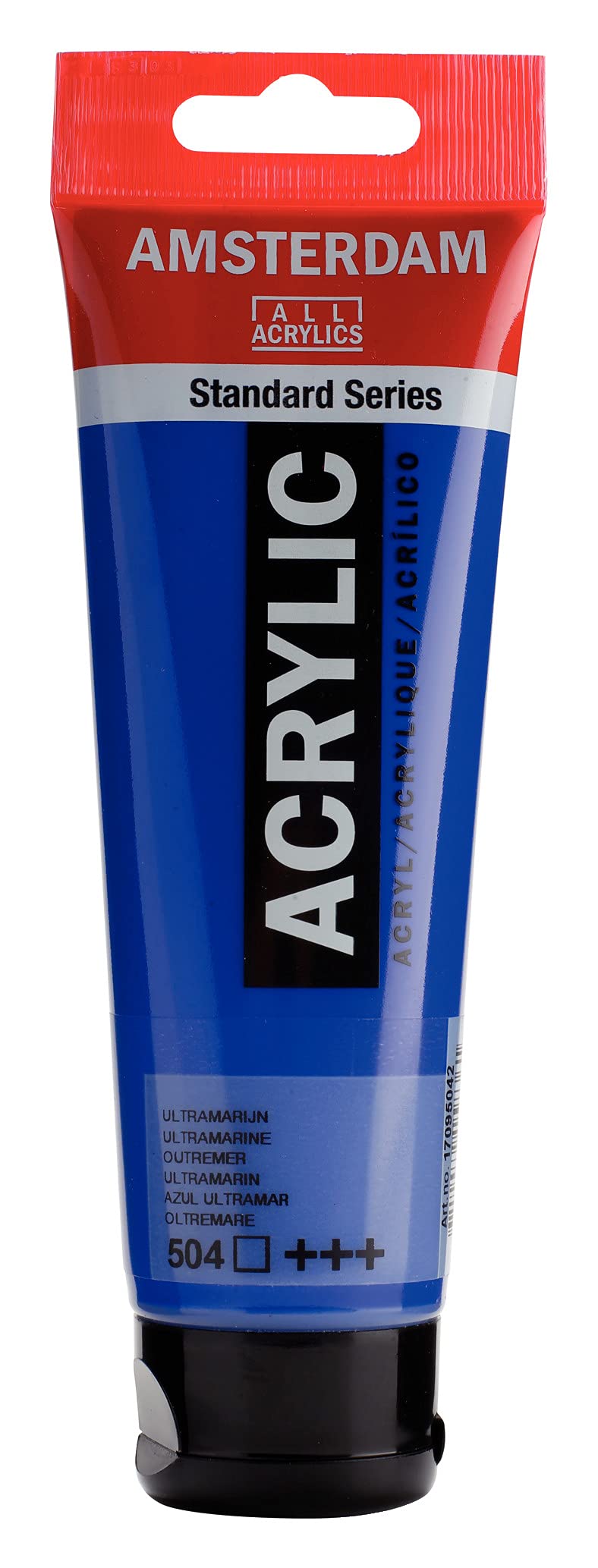 Amsterdam Standard Series Acrylic Paint Tube, Oxide Black 735, 4 fl oz | Vibrant Color with Acrylic Resin Binder, High Lightfastness, Water-Based, Strong Coverage, Visible Brush Strokes