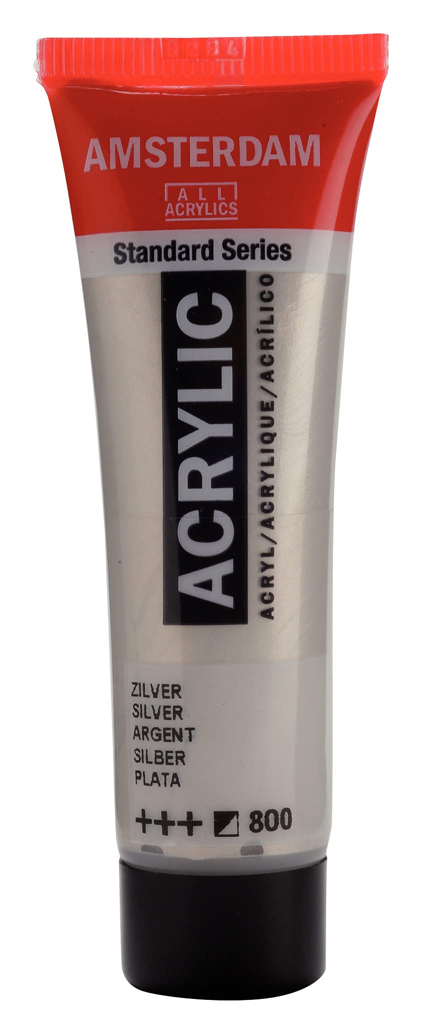Amsterdam Standard Series Acrylic Paint Tube, Oxide Black 735, 4 fl oz | Vibrant Color with Acrylic Resin Binder, High Lightfastness, Water-Based, Strong Coverage, Visible Brush Strokes