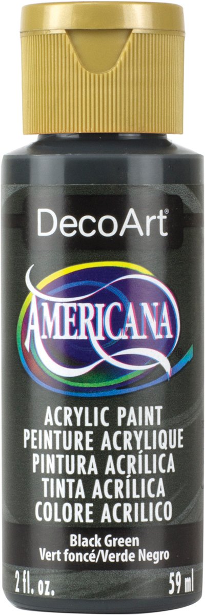 DecoArt Americana Acrylic Paint Set – Popular Colors, 18 Bottles (2 fl oz) – Art and Craft Acrylic Paints for Canvas, Wood, and More