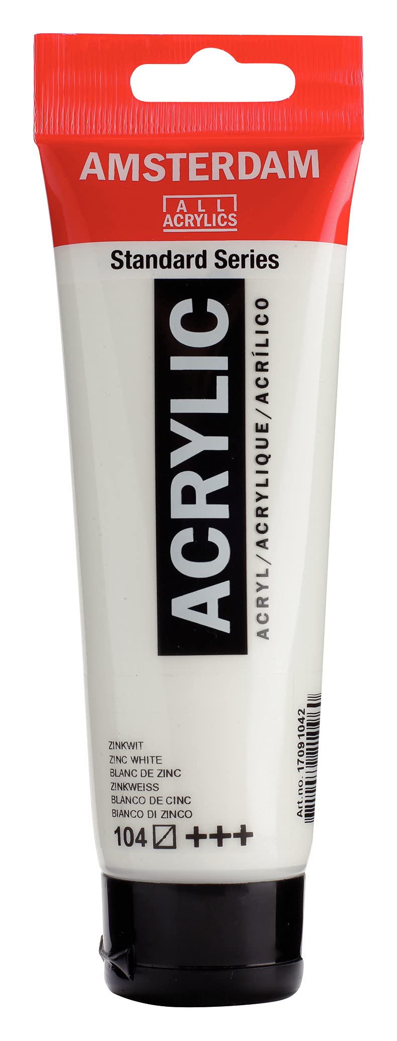 Amsterdam Standard Series Acrylic Paint Tube, Oxide Black 735, 4 fl oz | Vibrant Color with Acrylic Resin Binder, High Lightfastness, Water-Based, Strong Coverage, Visible Brush Strokes