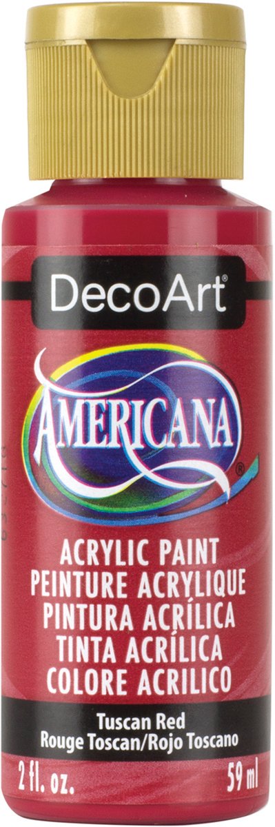 DecoArt Americana Acrylic Paint Set – Popular Colors, 18 Bottles (2 fl oz) – Art and Craft Acrylic Paints for Canvas, Wood, and More