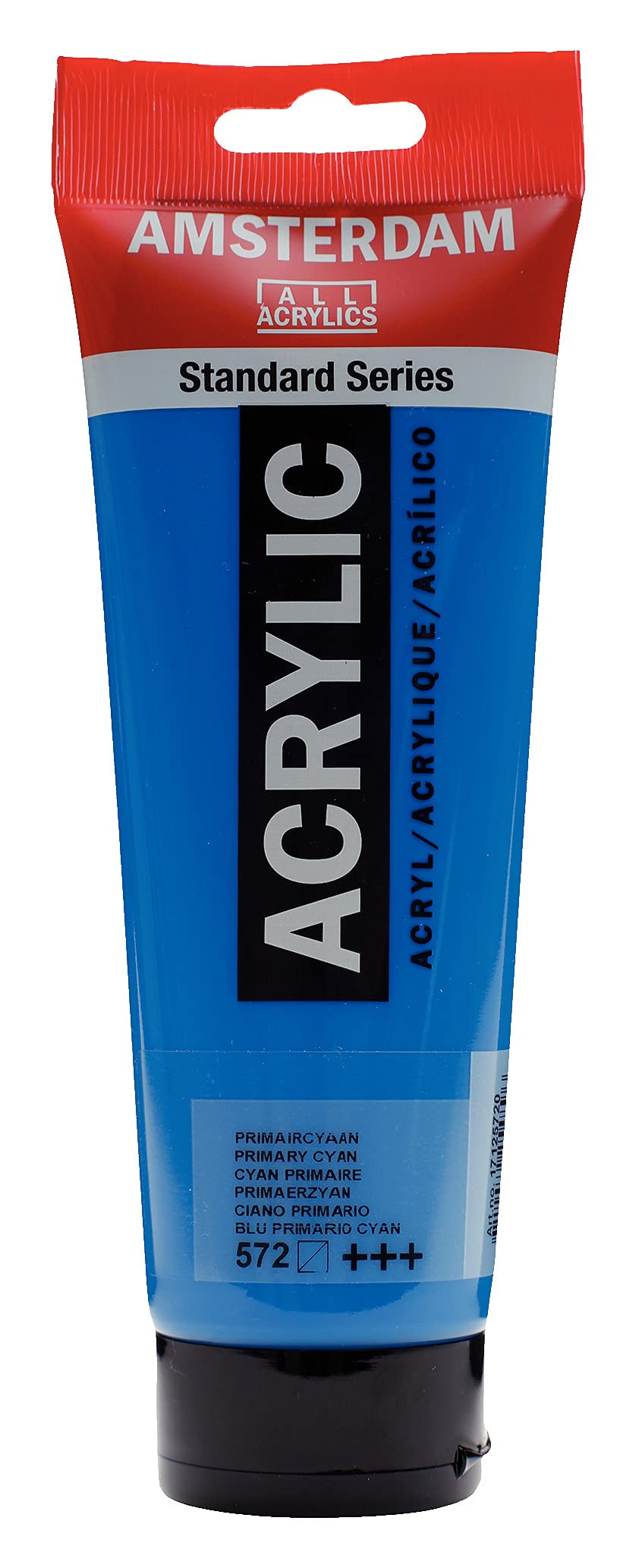 Amsterdam Standard Series Acrylic Paint Tube, Oxide Black 735, 4 fl oz | Vibrant Color with Acrylic Resin Binder, High Lightfastness, Water-Based, Strong Coverage, Visible Brush Strokes