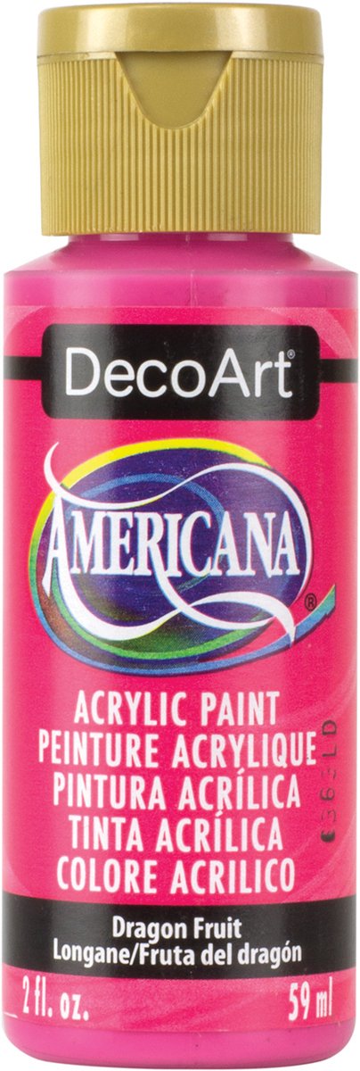 DecoArt Americana Acrylic Paint Set – Popular Colors, 18 Bottles (2 fl oz) – Art and Craft Acrylic Paints for Canvas, Wood, and More