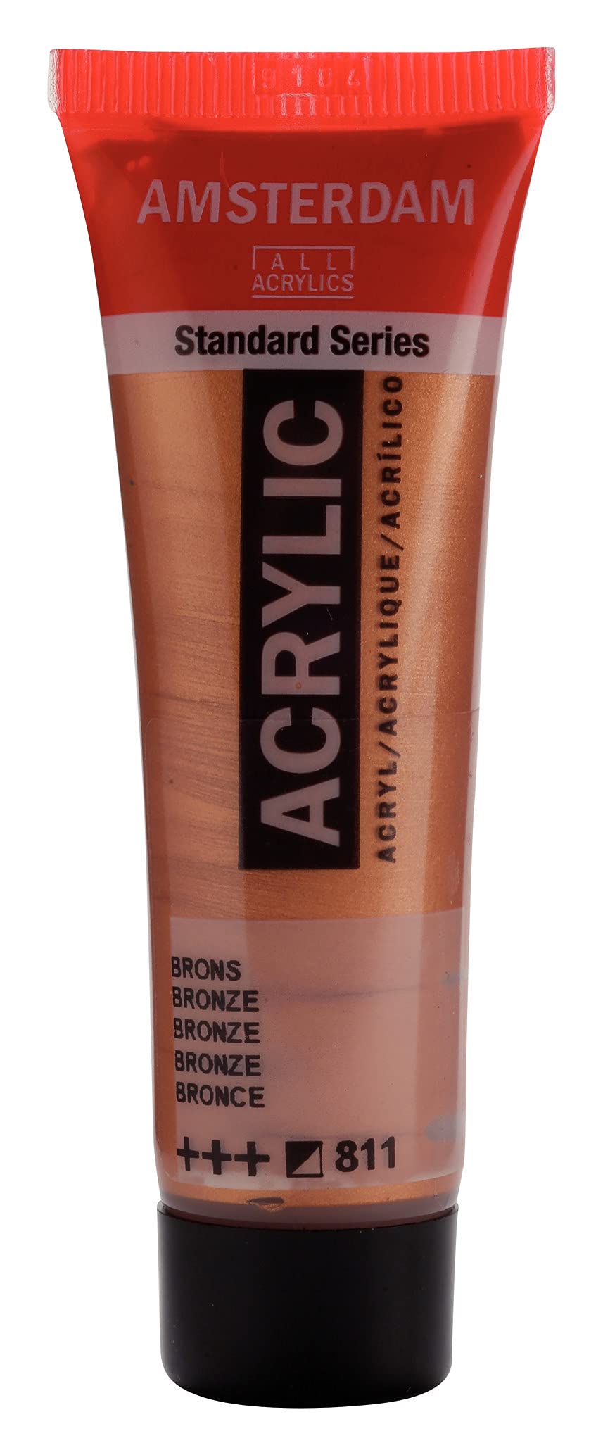 Amsterdam Standard Series Acrylic Paint Tube, Oxide Black 735, 4 fl oz | Vibrant Color with Acrylic Resin Binder, High Lightfastness, Water-Based, Strong Coverage, Visible Brush Strokes