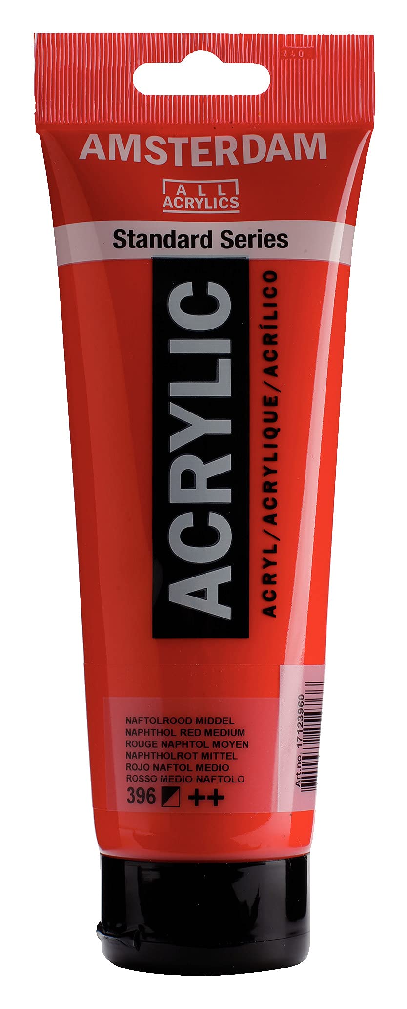 Amsterdam Standard Series Acrylic Paint Tube, Oxide Black 735, 4 fl oz | Vibrant Color with Acrylic Resin Binder, High Lightfastness, Water-Based, Strong Coverage, Visible Brush Strokes
