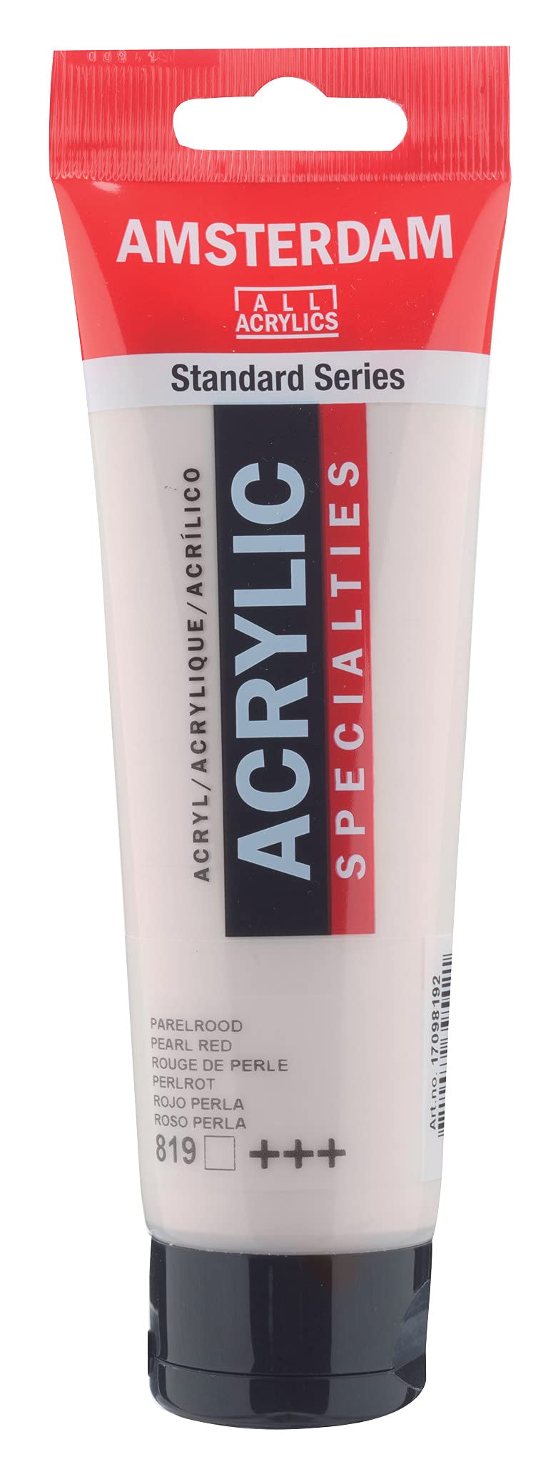 Amsterdam Standard Series Acrylic Paint Tube, Oxide Black 735, 4 fl oz | Vibrant Color with Acrylic Resin Binder, High Lightfastness, Water-Based, Strong Coverage, Visible Brush Strokes