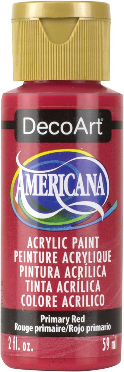 DecoArt Americana Acrylic Paint Set – Popular Colors, 18 Bottles (2 fl oz) – Art and Craft Acrylic Paints for Canvas, Wood, and More