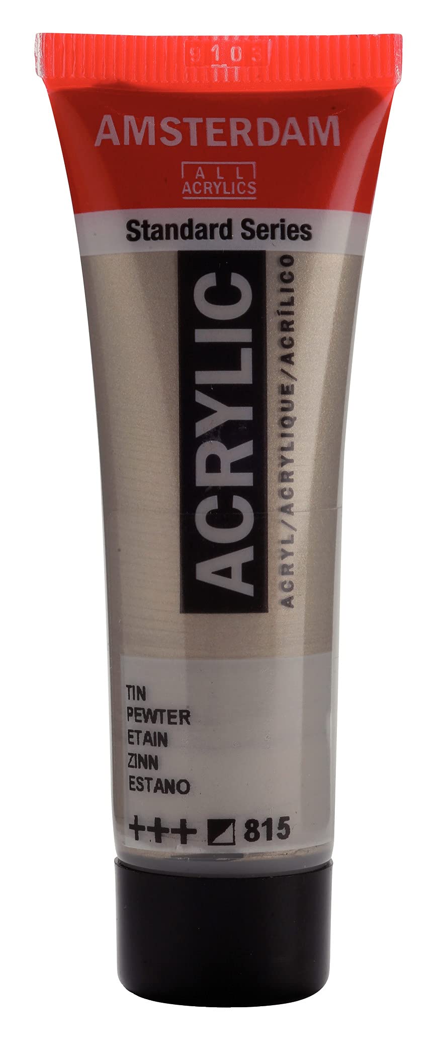 Amsterdam Standard Series Acrylic Paint Tube, Oxide Black 735, 4 fl oz | Vibrant Color with Acrylic Resin Binder, High Lightfastness, Water-Based, Strong Coverage, Visible Brush Strokes