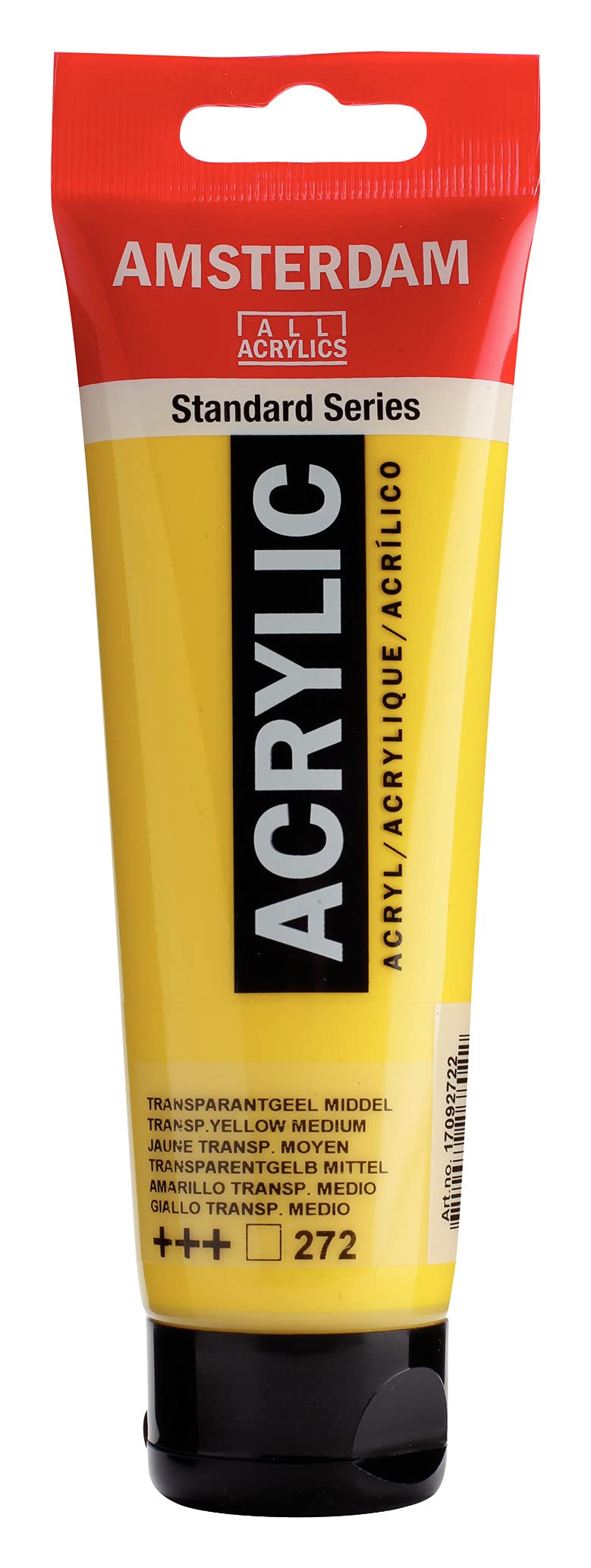 Amsterdam Standard Series Acrylic Paint Tube, Oxide Black 735, 4 fl oz | Vibrant Color with Acrylic Resin Binder, High Lightfastness, Water-Based, Strong Coverage, Visible Brush Strokes