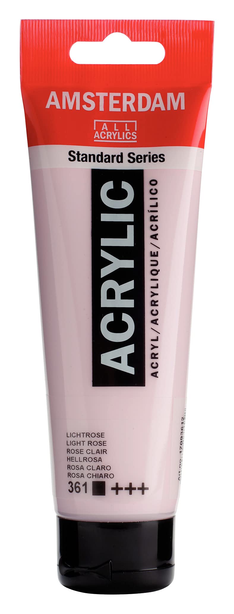 Amsterdam Standard Series Acrylic Paint Tube, Oxide Black 735, 4 fl oz | Vibrant Color with Acrylic Resin Binder, High Lightfastness, Water-Based, Strong Coverage, Visible Brush Strokes