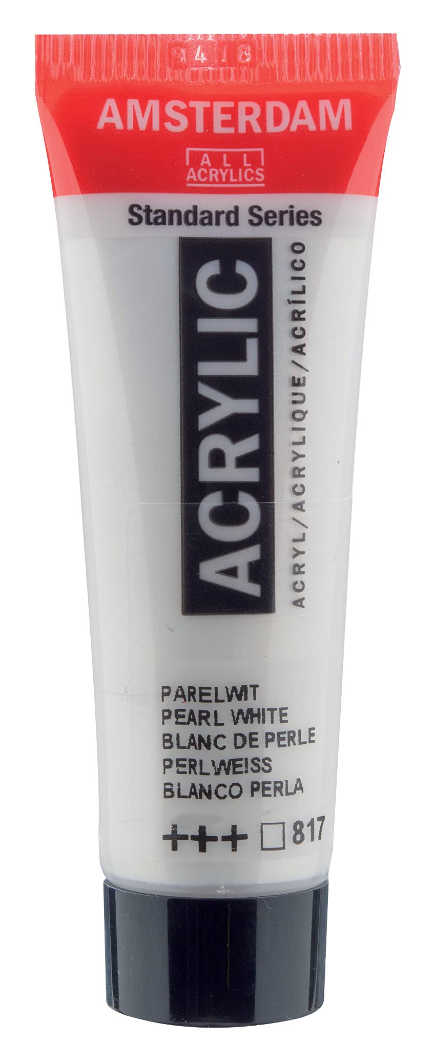 Amsterdam Standard Series Acrylic Paint Tube, Oxide Black 735, 4 fl oz | Vibrant Color with Acrylic Resin Binder, High Lightfastness, Water-Based, Strong Coverage, Visible Brush Strokes