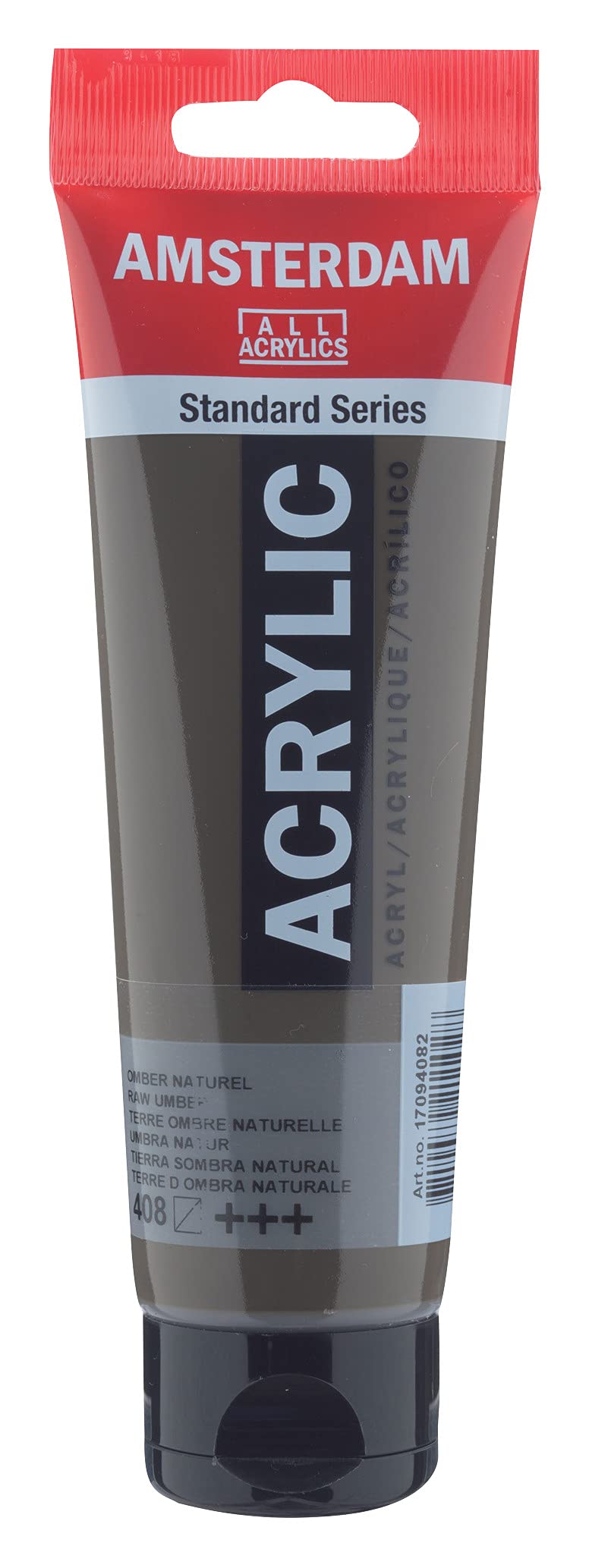 Amsterdam Standard Series Acrylic Paint Tube, Oxide Black 735, 4 fl oz | Vibrant Color with Acrylic Resin Binder, High Lightfastness, Water-Based, Strong Coverage, Visible Brush Strokes