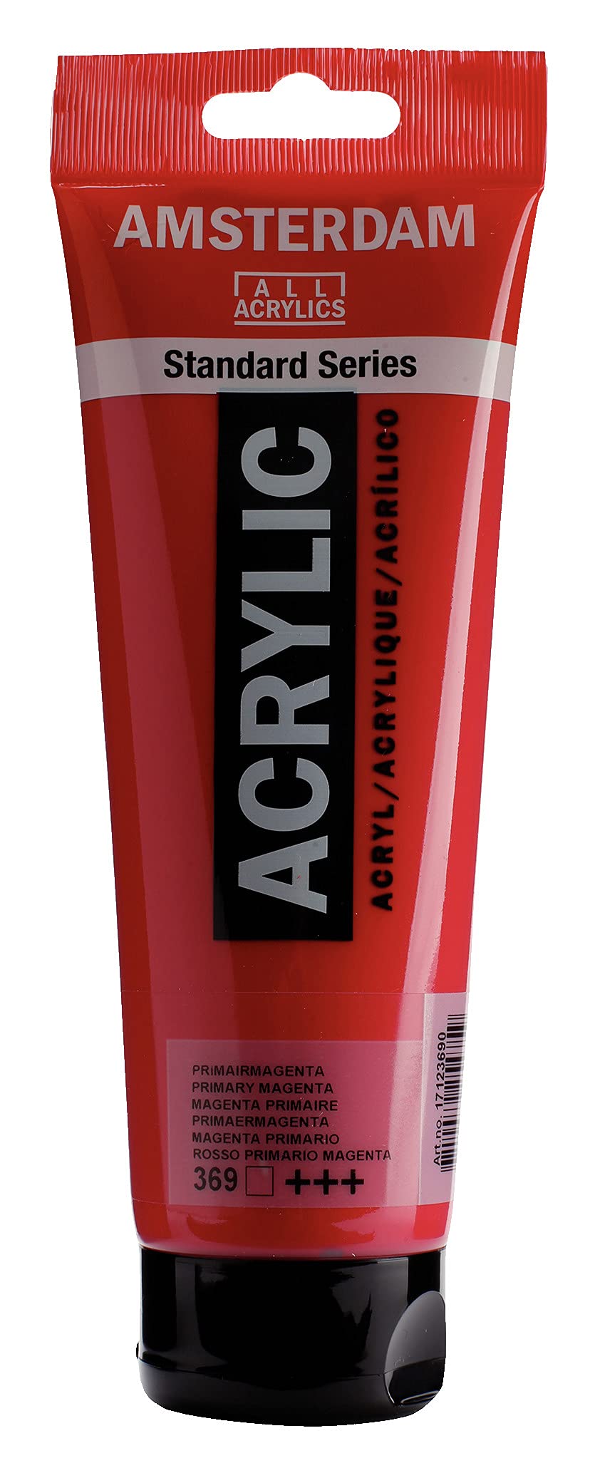 Amsterdam Standard Series Acrylic Paint Tube, Oxide Black 735, 4 fl oz | Vibrant Color with Acrylic Resin Binder, High Lightfastness, Water-Based, Strong Coverage, Visible Brush Strokes