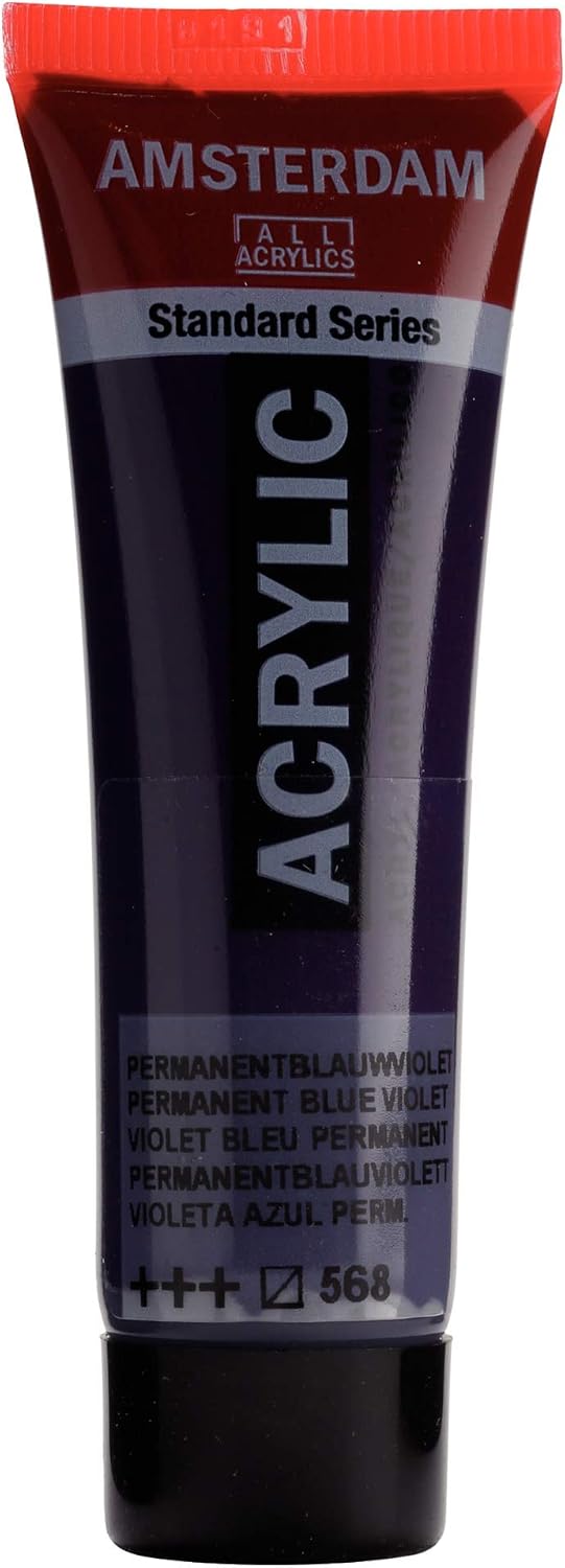 Amsterdam Standard Series Acrylic Paint Tube, Oxide Black 735, 4 fl oz | Vibrant Color with Acrylic Resin Binder, High Lightfastness, Water-Based, Strong Coverage, Visible Brush Strokes