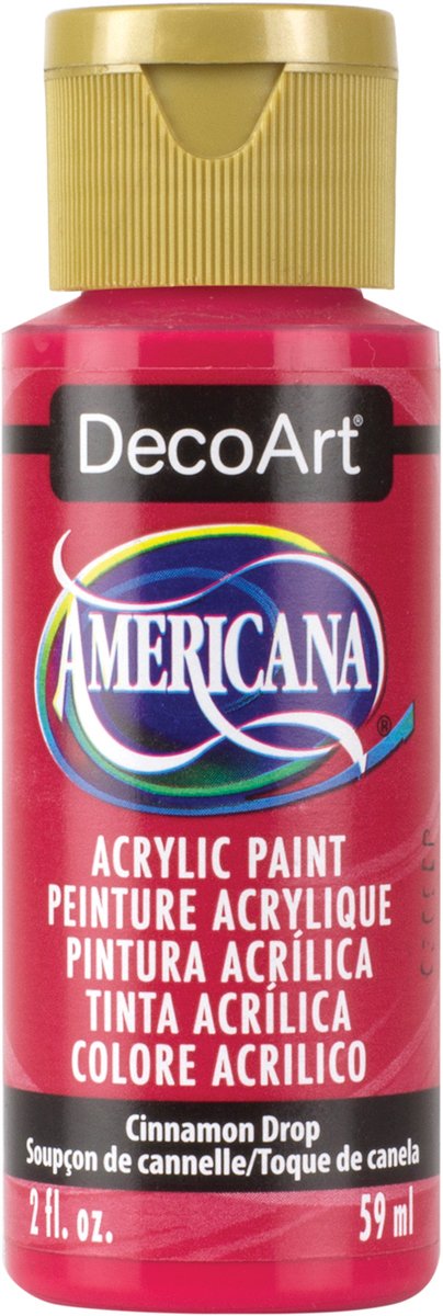 DecoArt Americana Acrylic Paint Set – Popular Colors, 18 Bottles (2 fl oz) – Art and Craft Acrylic Paints for Canvas, Wood, and More