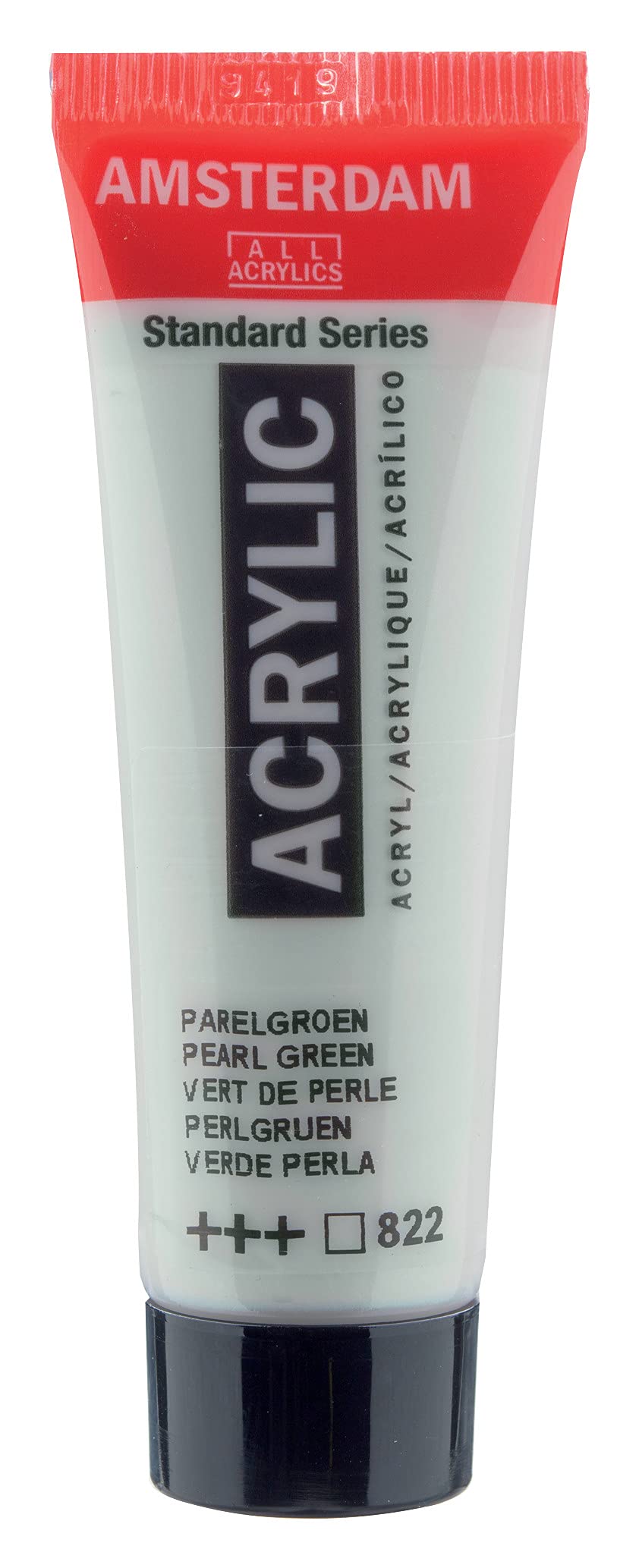 Amsterdam Standard Series Acrylic Paint Tube, Oxide Black 735, 4 fl oz | Vibrant Color with Acrylic Resin Binder, High Lightfastness, Water-Based, Strong Coverage, Visible Brush Strokes