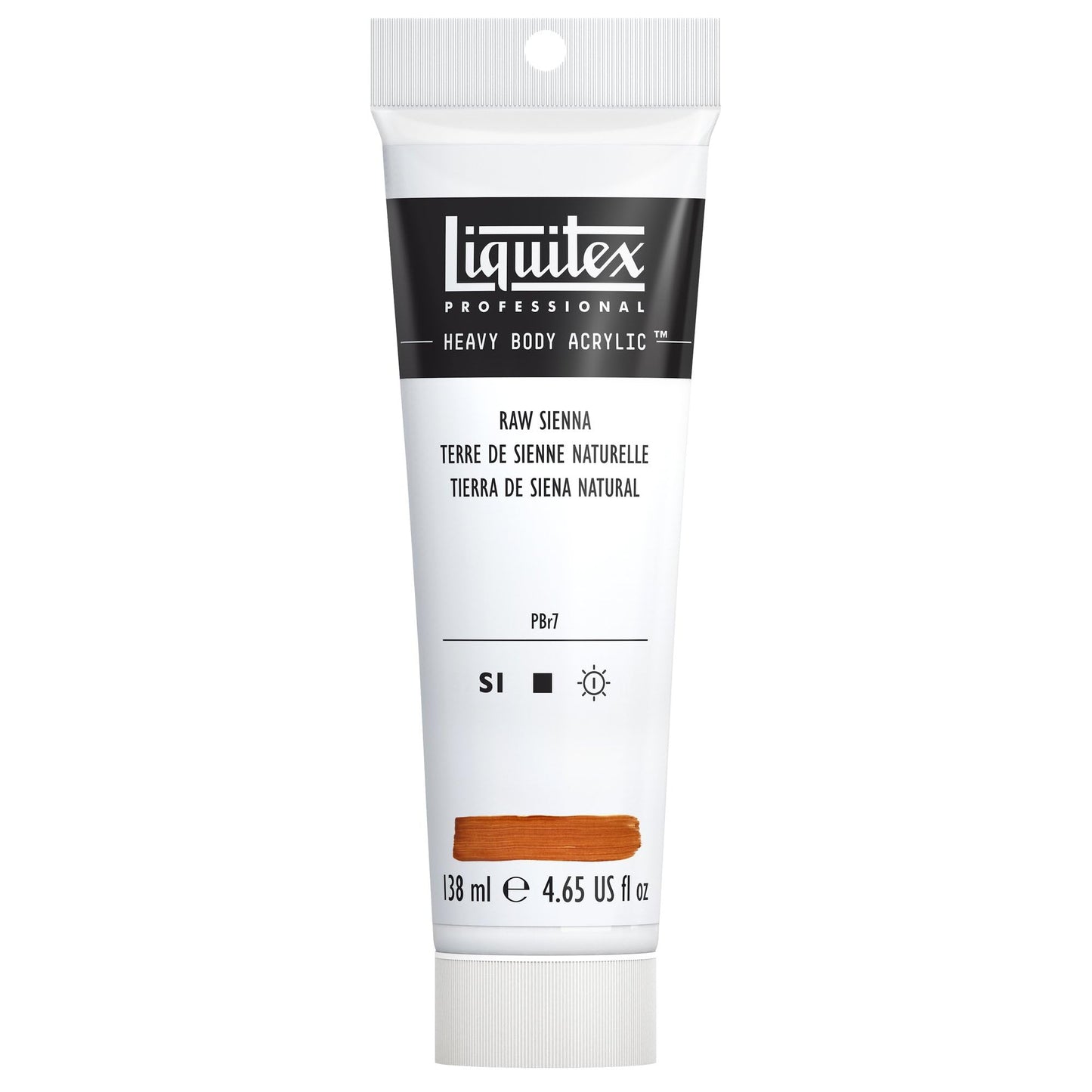 Liquitex Professional Heavy Body Acrylic Paint, 2-oz (59ml) Tube, Burnt Sienna
