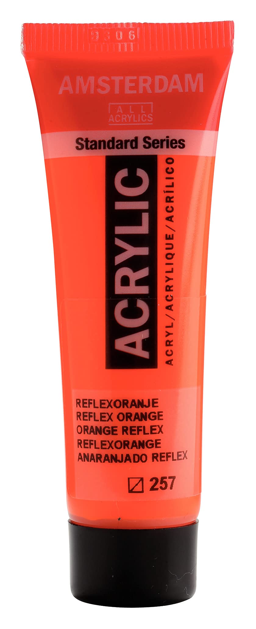 Amsterdam Standard Series Acrylic Paint Tube, Oxide Black 735, 4 fl oz | Vibrant Color with Acrylic Resin Binder, High Lightfastness, Water-Based, Strong Coverage, Visible Brush Strokes