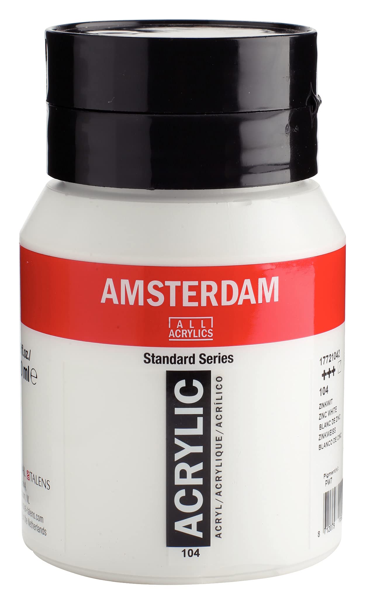 Amsterdam Standard Series Acrylic Paint Tube, Oxide Black 735, 4 fl oz | Vibrant Color with Acrylic Resin Binder, High Lightfastness, Water-Based, Strong Coverage, Visible Brush Strokes