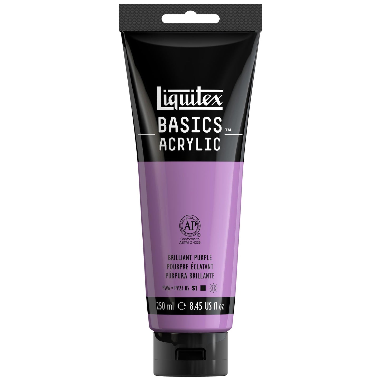 Liquitex BASICS Acrylic Paint, 250ml (8.5-oz) Tube, Cadmium Red Medium Hue