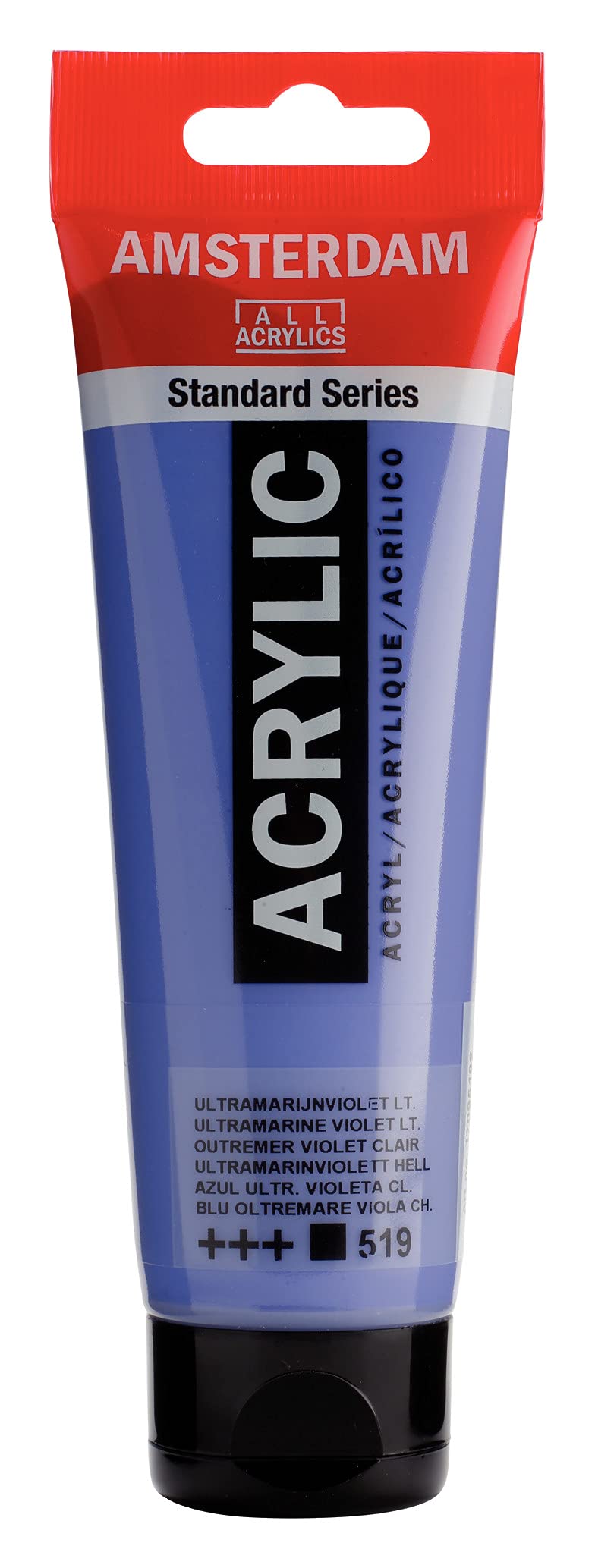 Amsterdam Standard Series Acrylic Paint Tube, Oxide Black 735, 4 fl oz | Vibrant Color with Acrylic Resin Binder, High Lightfastness, Water-Based, Strong Coverage, Visible Brush Strokes